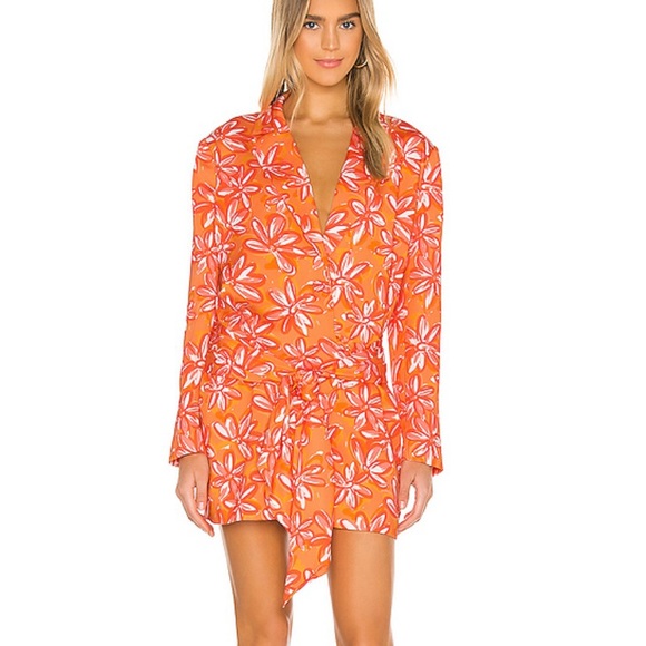 Wrap style mini dress - Picture 1 of 3